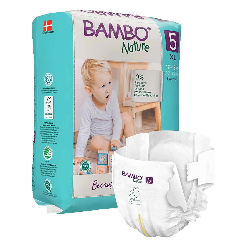 Bambo Nature 5, (12-18 kg / 27-40 lbs), 22 buc.