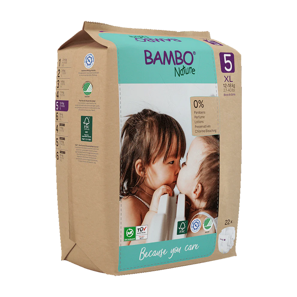 Bambo Nature 5, (12-18 kg / 27-40 lbs), 22 buc.