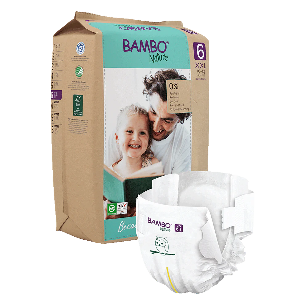 Bambo Nature 6, (16+ kg / 35+ lbs), 20 buc.
