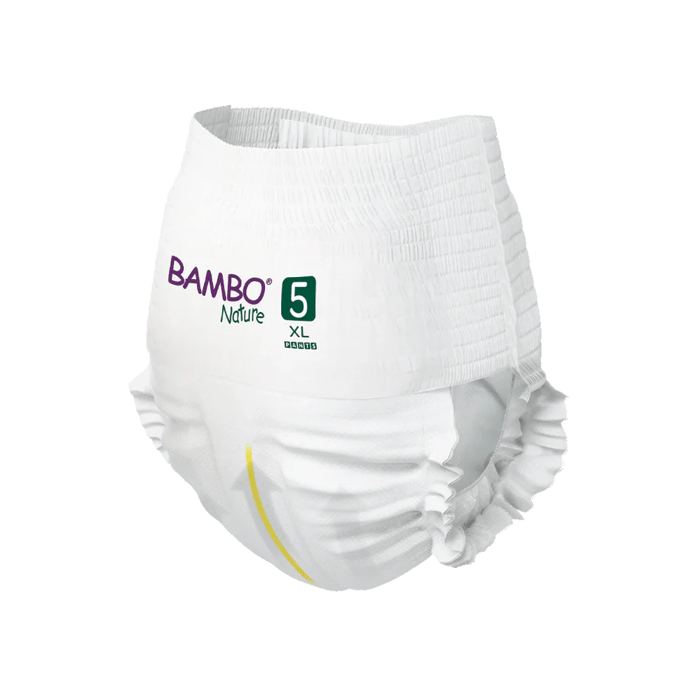 Bambo Nature Scutecele tip chilot 5, (11-17 kg / 24-37 lbs), 19 buc.