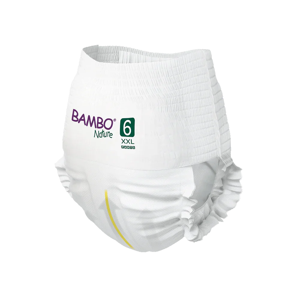 Bambo Nature Scutecele tip chilot 6, (15+ kg / 33+ lbs), 18 buc.