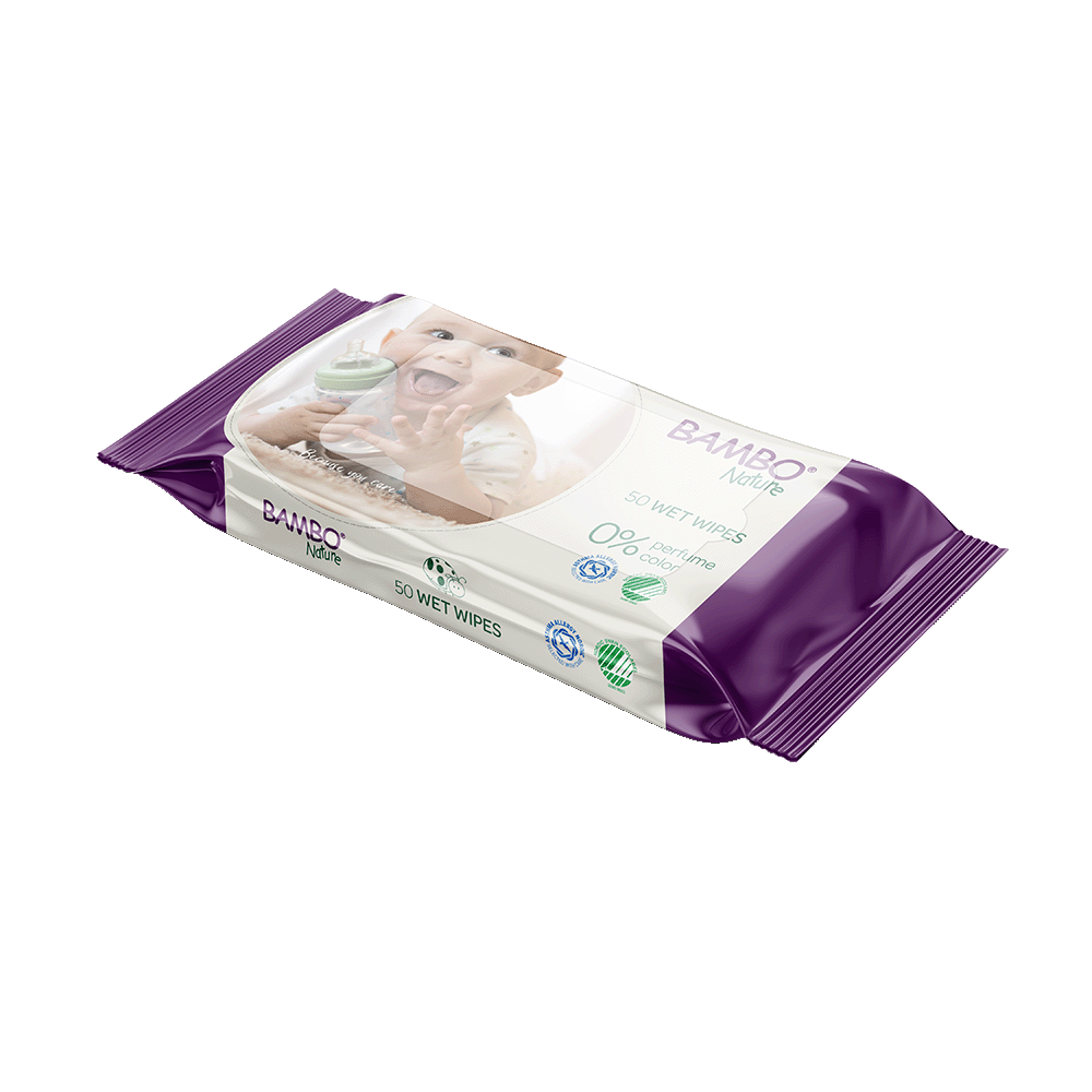 Șervețelele umede Bambo Nature 50 buc.